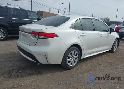 2020 Toyota Corolla Le from USA, damaged, VIN JTDEPRAE3LJ039504